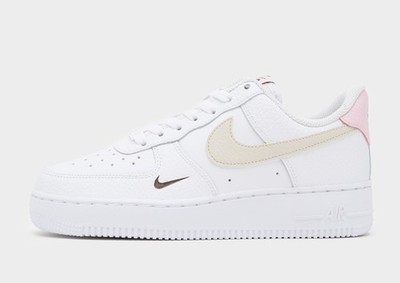 Original Nike Air Force 1 '07  (Damen Größen: UK 4 & 6) Weiß / Oxygen-Lila