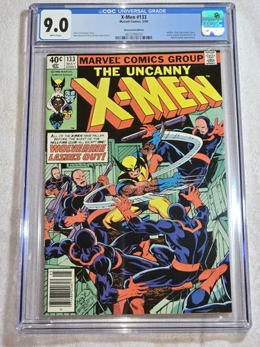 Uncanny X-Men #133 CGC 9.0 Newsstand Solo Wolverine Cover Graded Marvel Comic