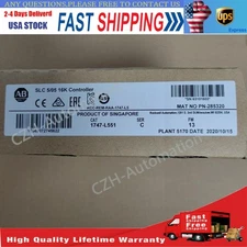 New Sealed AB 1747-L551 SLC 500 5/05 CPU Processor Unit 1747L551 US Free Tax
