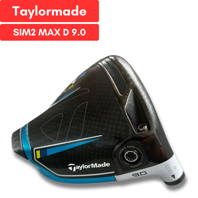 TaylorMade SIM2 MAX D 9* Grad Driver Kopf nur Rechtshand GEBRAUCHT D3852