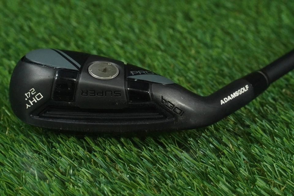 ADAMS IDEA SUPER PROTO 24° 4 HYBRID IRON 4H EXTRA X-STIFF FLEX LEFT LH + COVER - Image 2 of 4