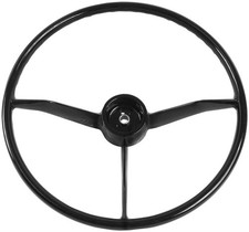 1957-59 Chevy Pickup Truck Steering Wheel - Black New Dii 1957-59 Chevy Pickup Truck Steering Wheel - Black New Dii