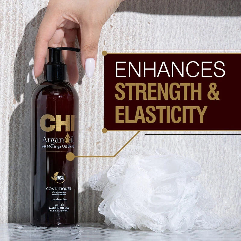 CHI Argan Oil With Moringa Oil Conditioner Sulfate & Paraben Free 25 fl oz - Image 4 of 4