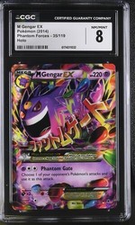 M Gengar EX 35/119 XY Phantom Forces Holo Ultra Rare