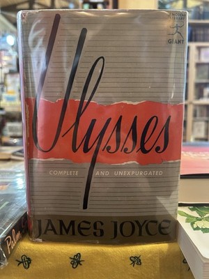 Ulysses James Joyce Complete and Unexpurgated, Modern Library Giant G52 VG+ 1961