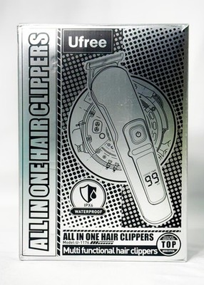 Ufree Mens U-1776 Professional Cordless Hair Clipper Beard Trimmer-Open Box (A1)