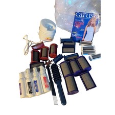 New Caruso Molecular Steam Hairsetter System Complete Rollers Steamer Manual VTG