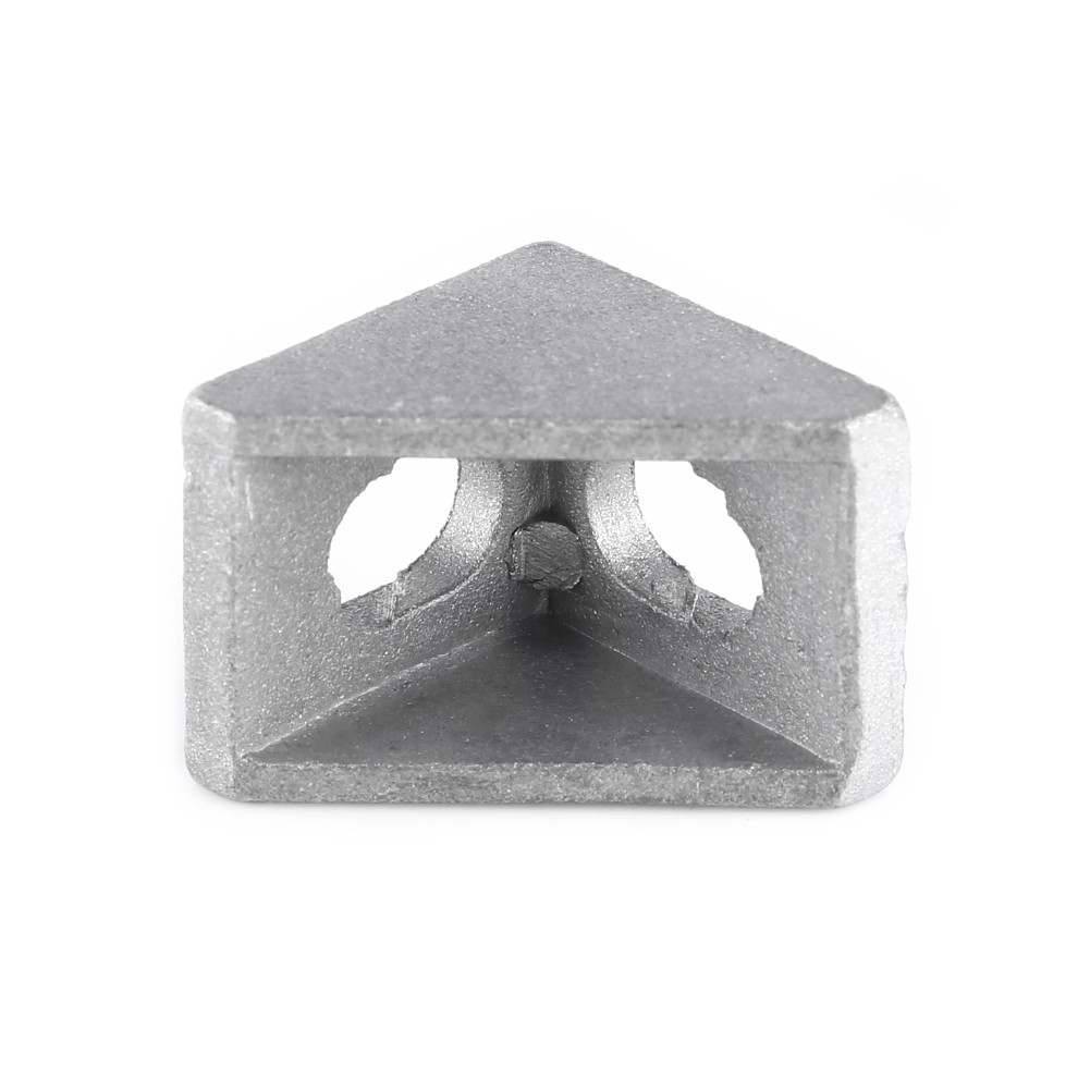 10pcs Aluminum Alloy L Shape Corner Bracket Right Angle Brace Fastener 20x20mm♡