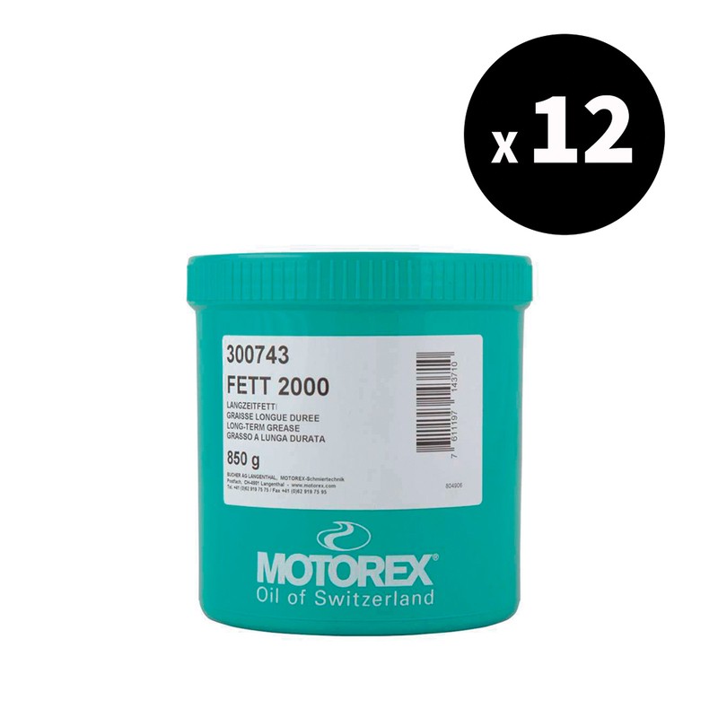 Graisse longue durée MOTOREX 2 pour lubrifier les engins agricoles et TP