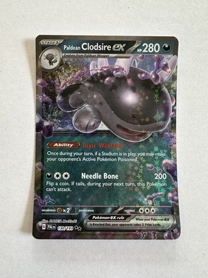 Pokemon Paldean Clodsire ex 130/193 Paldea Evolved Scarlet & Violet Double Rare