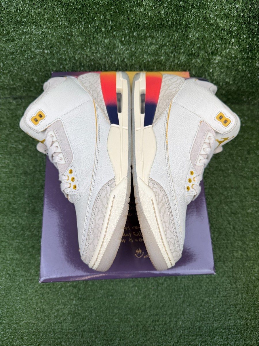 Size 8.5 - Jordan 3 Retro x J. Balvin Mid Medellin Sunset | eBay