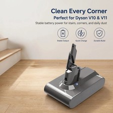 9800/12800mAh Ersatzakku für Dyson V7 SV11 A...