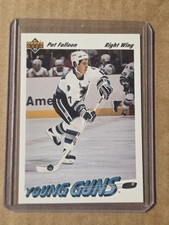 1991-92 Upper Deck - Young Guns Pat Falloon #593 (RC) San Jose Sharks