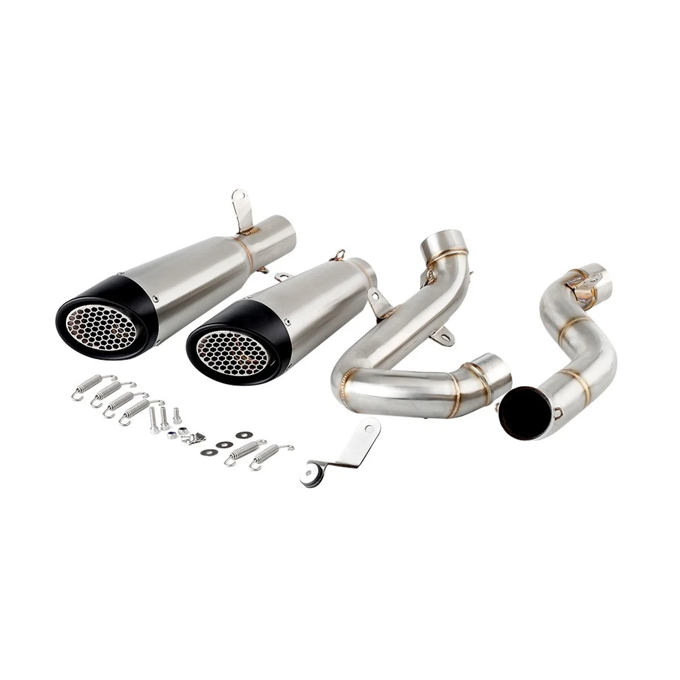 Tubo de escape con tubo de enlace medio antideslizante para Ducati Panigale V4 V4S 2018-2023 Foto 3 de 4