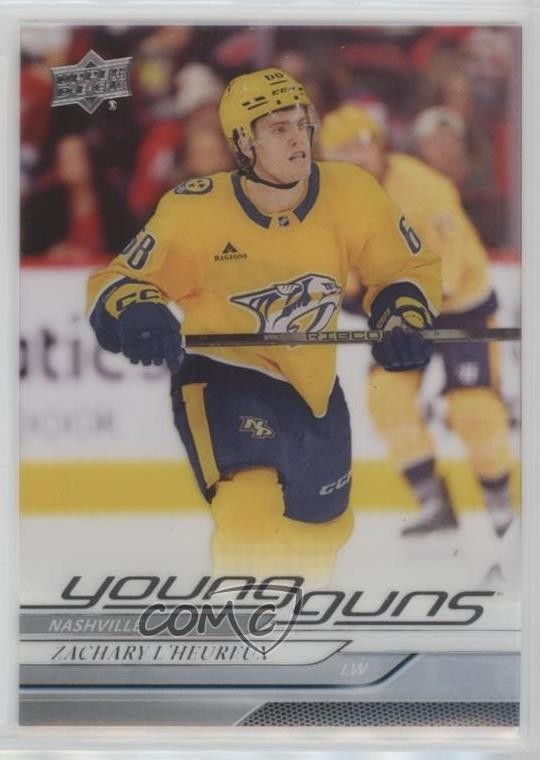 2024-25 Upper Deck Series 2 Young Guns Clear Cut Zachary L'Heureux #480 1e7g