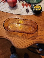 Indiana Glass Vintage Relish Tray
