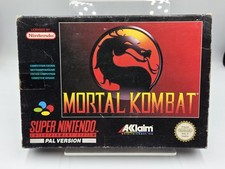 ebay® Auktion 397844425584 | SNES Super Nintendo Mortal Kombat mit OVP und Anleitung EUR Thumbnail of ebay® auction 397844425584 | SNES Super Nintendo Mortal Kombat mit OVP und Anleitung EUR