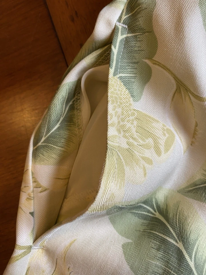 Tommy Bahama размер средний женщин рисовать цветочный брюки новый с Ярлыками 100 атлас - Изображение 3 из 4