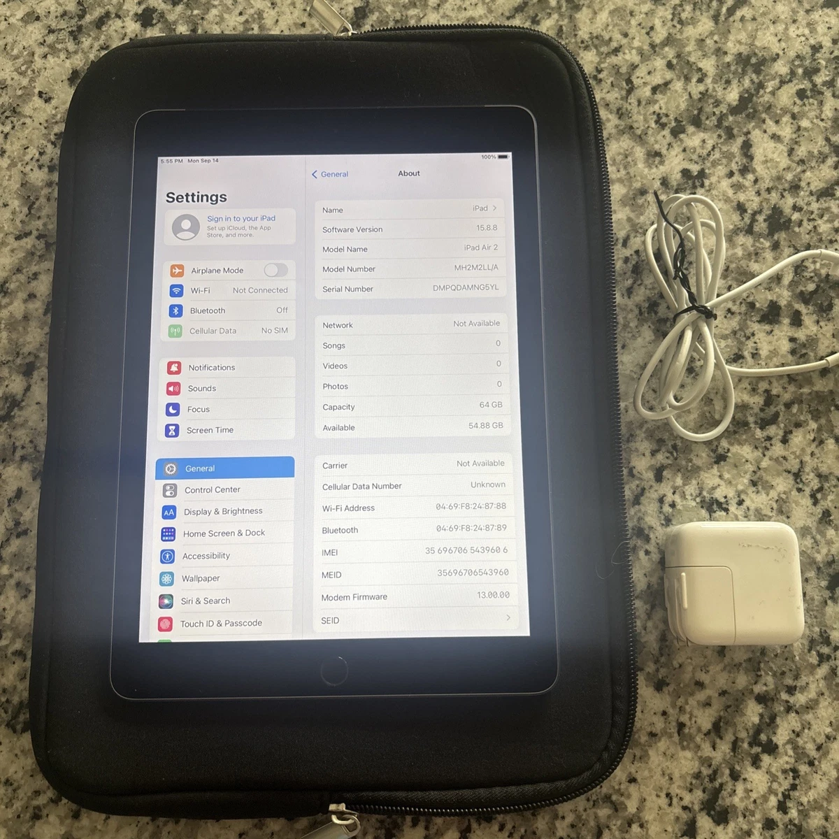 iPad Air 2 2GB RAM 9.7