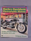 Harley Davidson Photographic History Paperback Book Wolfgang Wiesner 244 Pages