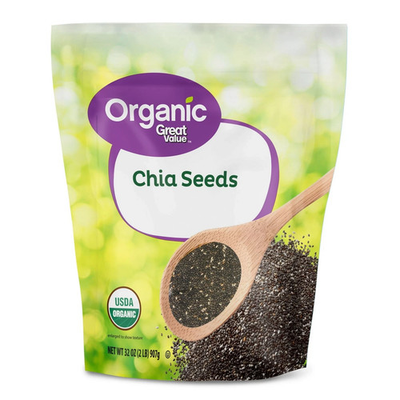 #ad #ad Great Value Organic Chia Seeds 32 oz 907g – USDA Organic Gluten Free $7.47