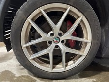 2018-2021 Alfa Romeo Stelvio OEM Rim Factory Wheel 20" X 8.5" 5 Y Spoke Scuffs