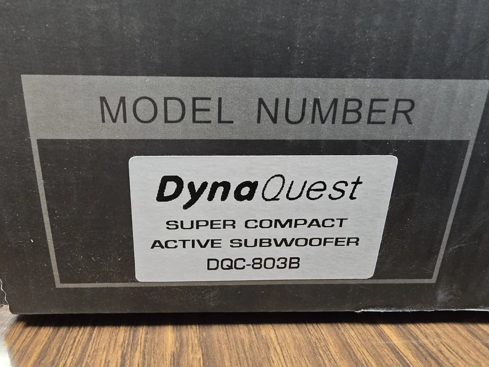 DynaQuest low profile 8" Subwoofer 160w Model No: Dqc-803b - Image 4 of 4