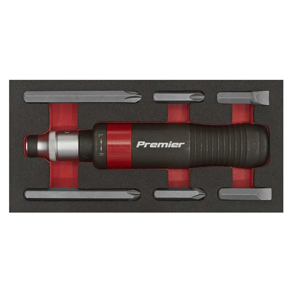 Sealey AK2085 Impact Screwdriver Driver Set 8pc Heavy-Duty - Image 4 of 4