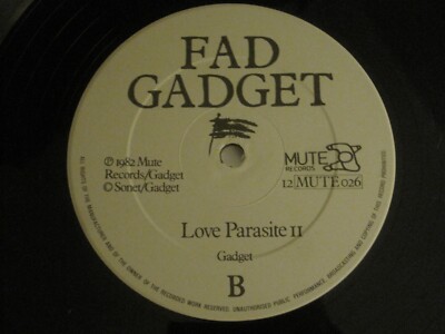 FAD GADGET FOR WHOM THE BELLS TOLL 12