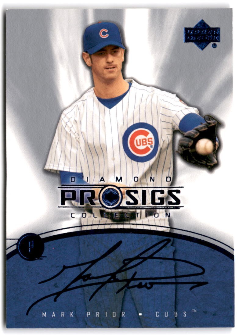 2004 Upper Deck Diamond Collection Pro Sigs - #33 Mark Prior