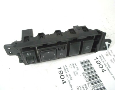 Infiniti M35 Mirror Dash Dimmer Switch OEM 2007