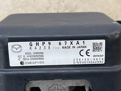 2014-2016 MAZDA 6 3 Distance Radar Cruise Control Module GHP9