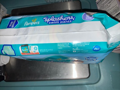 Pampers Splashers Small Swim Pants Diapers 13-24 lb Baby 12 Count - Picture 5 of 5
