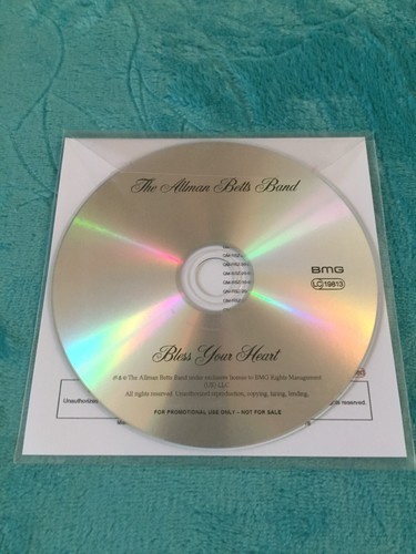 CD THE ALLMAN BETTS BAND / BLESS YOUR HEART / PROMO !! KLASSE !! TOP !! 2020 - Bild 3 von 3