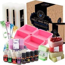 Soap Making Kit - DIY Kits for Adults and Kids - Soap Making Supplies Includes G