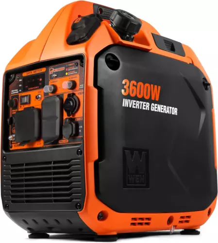 WEN 3,600-W Super Quiet Portable Dual Fuel Gas Inverter Generator with CO Sensor