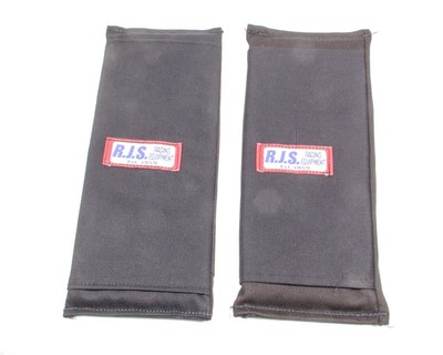 RJS Harness Pad - Fire Retardant - Nomex - Black - 3 in Harness - Pair