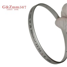 Canon EF 28-300mm 3.5-5.6 L IS USM Front Silver Ring Lens Repair Parts 0592 