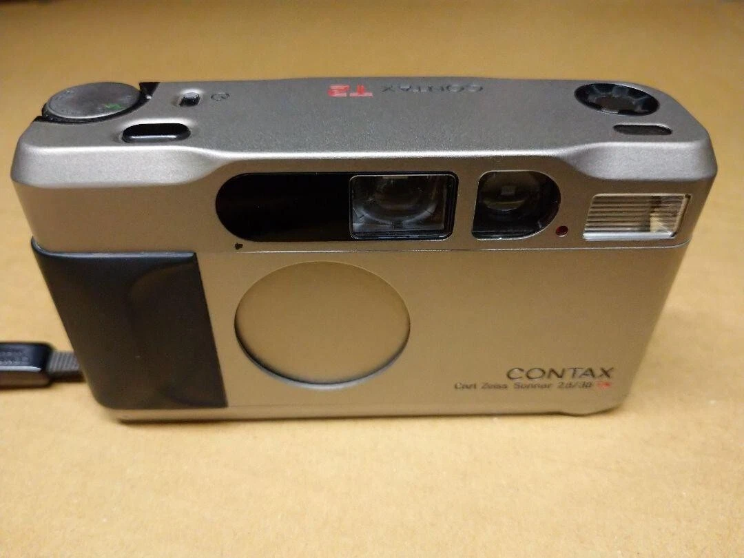 Contax T2 35mm camera, Carl Zeiss Sonnar f2.8 38mm T* lens