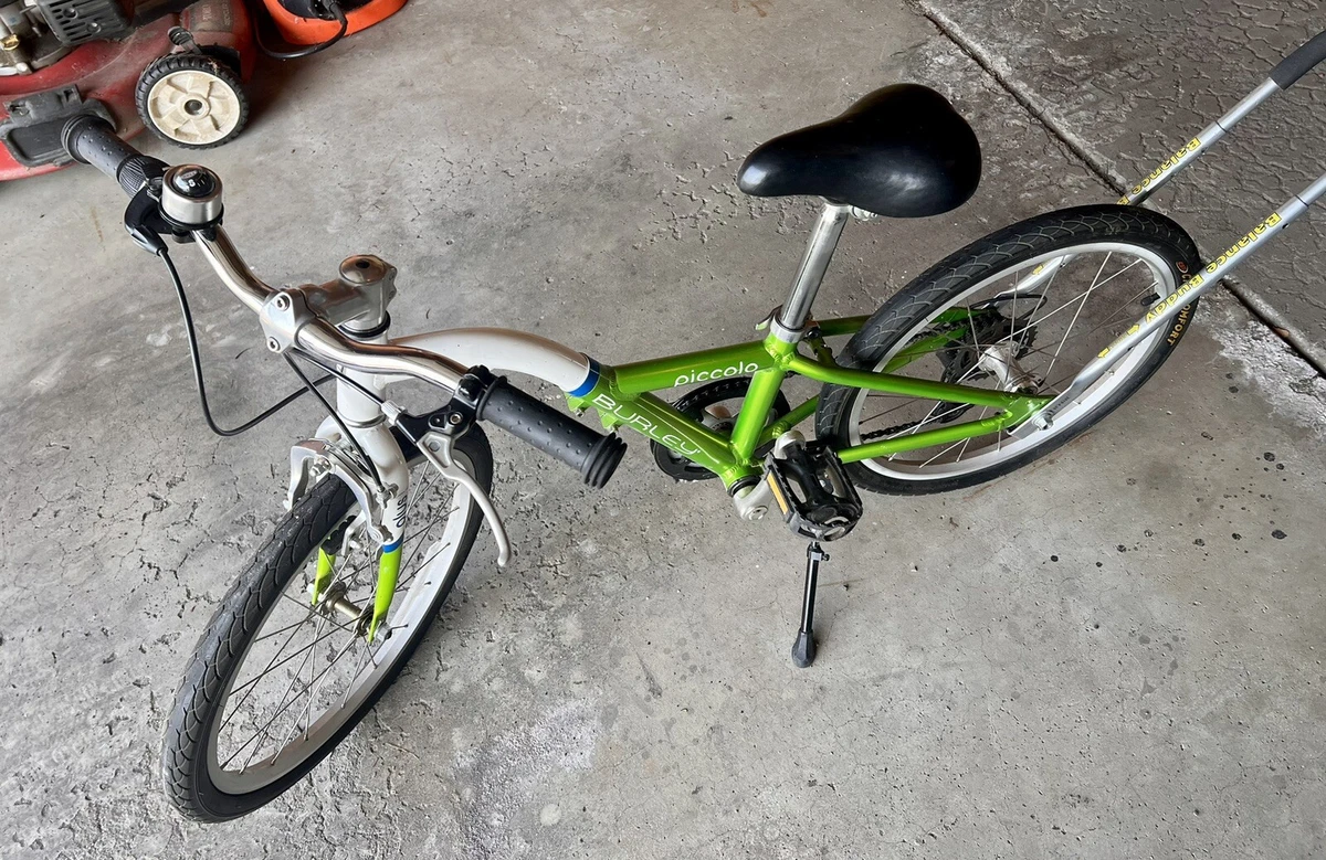 Burley Piccolo Plus 7 Speed Trailercycle Bicycle Green