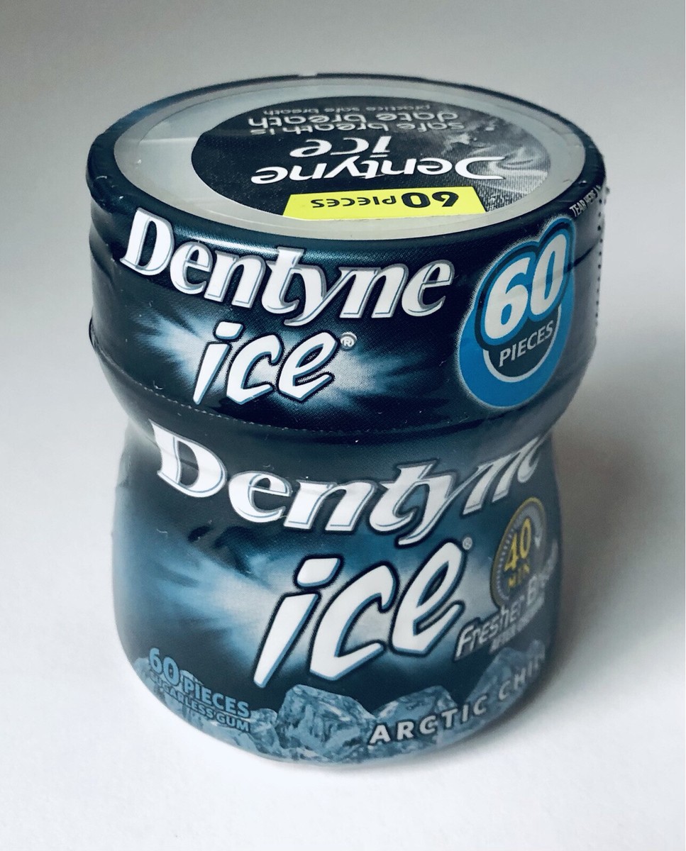 Vintage 2011 Cadbury DENTYNE ICE Gum Pack SEALED candy container