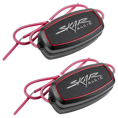 SKAR AUDIO ELITE FREQUENCY FILTERS ELIMINATES FREQUENCIES 0-2.8 kHz AT 4Ω - PAIR