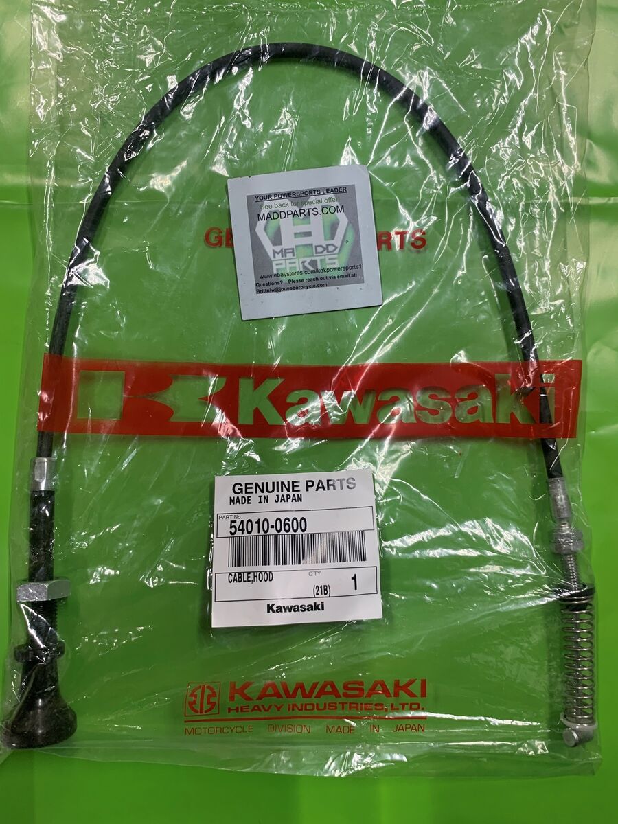 Kawasaki OEM Mule Hood Cable 54010-0600 | eBay Kawasaki OEM Mule Hood Cable 54010-0600 | eBay