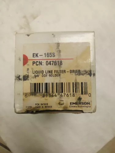Emerson EK 165s Liquid Line Filter-Drier 5/8ODF New In Box!!!!!!!!!!!!!!!!!!!!!!
