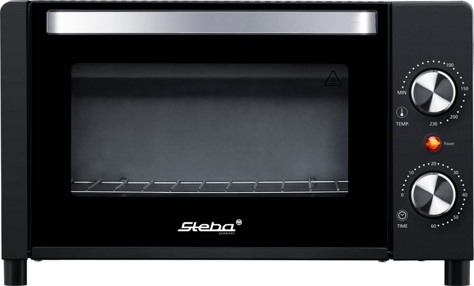 Steba KB A9 Edelstahl-Backofen, 9l, Energieeinsparung, 2 Einschubebenen, Timer - Bild 4 von 4