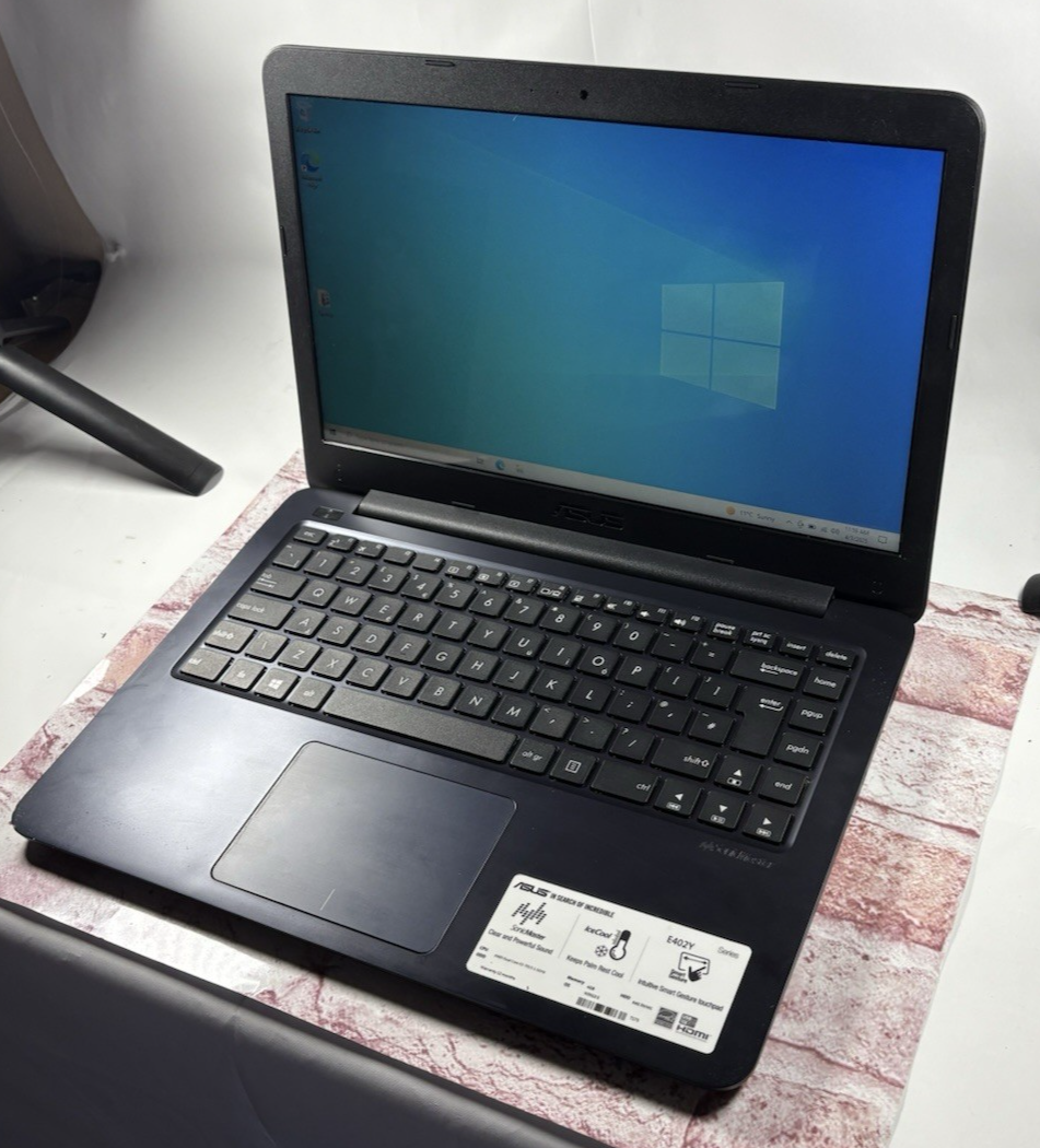 Asus E402Y ,AMD E2-7015 -1.5GHZ,3GB Ram,64GB SSD+500GB HDD,Windows