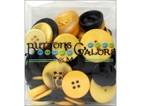 Buttons Galore Button Tote 3.5oz Gold & Black on sale Buttons Galore Button Tote 3.5oz Gold & Black on sale