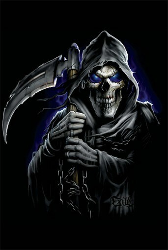 Scare Crow the Reaper✴︎Mega Rare✴︎OG 哀愁 7.5ft Grave & Bones Fiery Reaper Animatronic - YouTube
