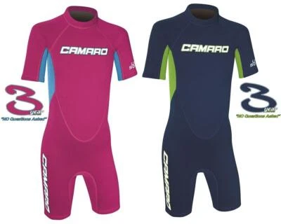 CAMARO Flex Kinder Neoprenanzug UV Shortie Badeanzug Neopren Shorty