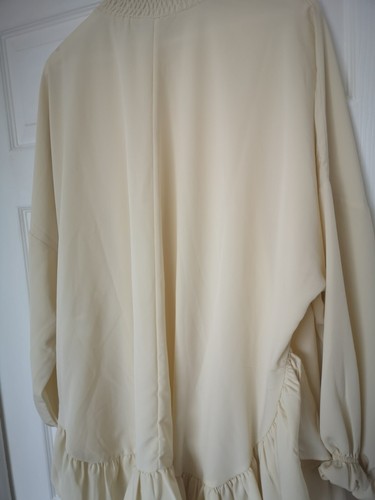 Refka Casual Top Dress Midi. Size 18 UK Beige - Picture 7 of 7